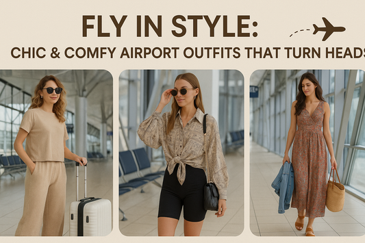 ✈️ Fly in Style: Chic & Comfy Airport Outfits That Turn Heads