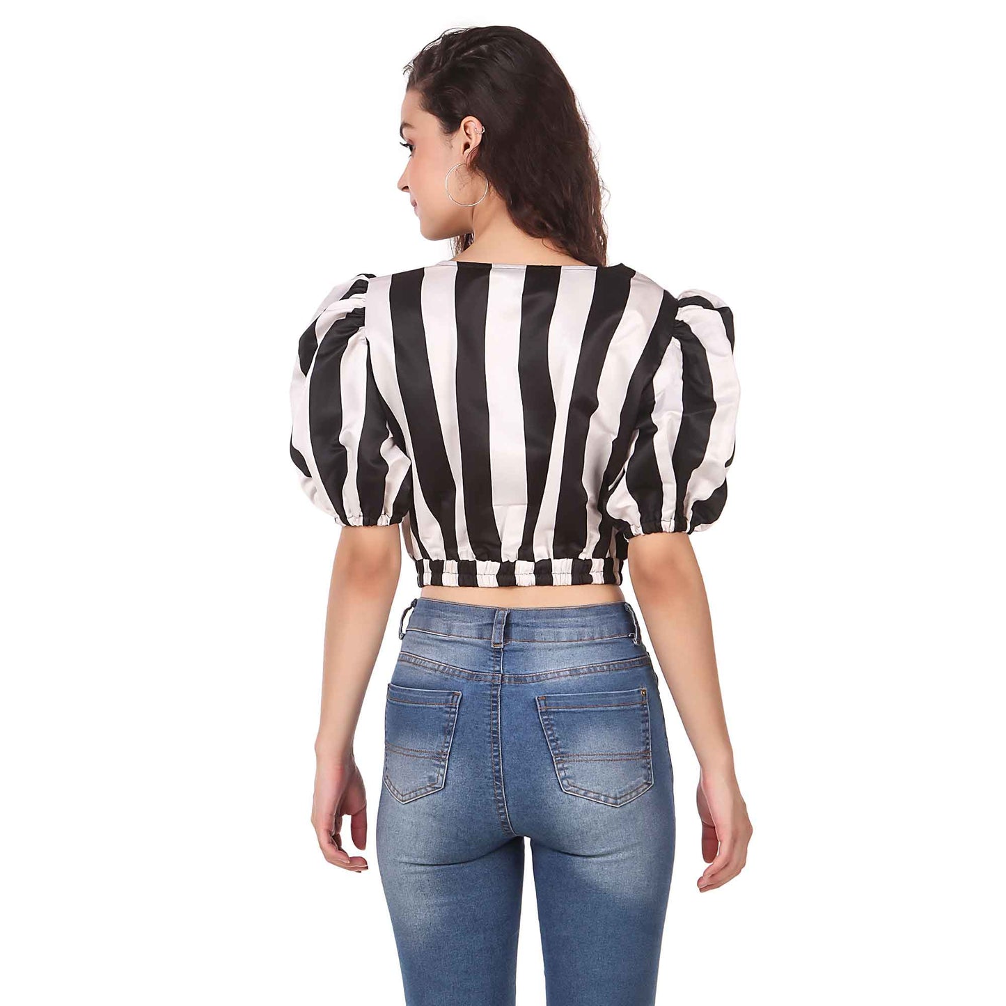 Puff Sleeves Tops Online
