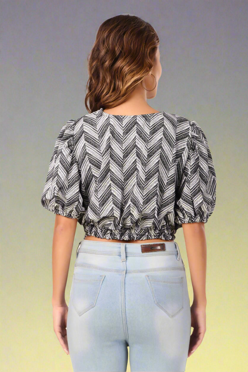 Puff Sleeves Tops for Women