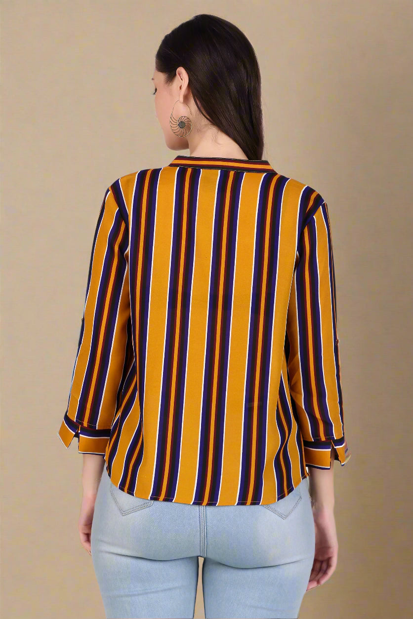 ladies v neck tops