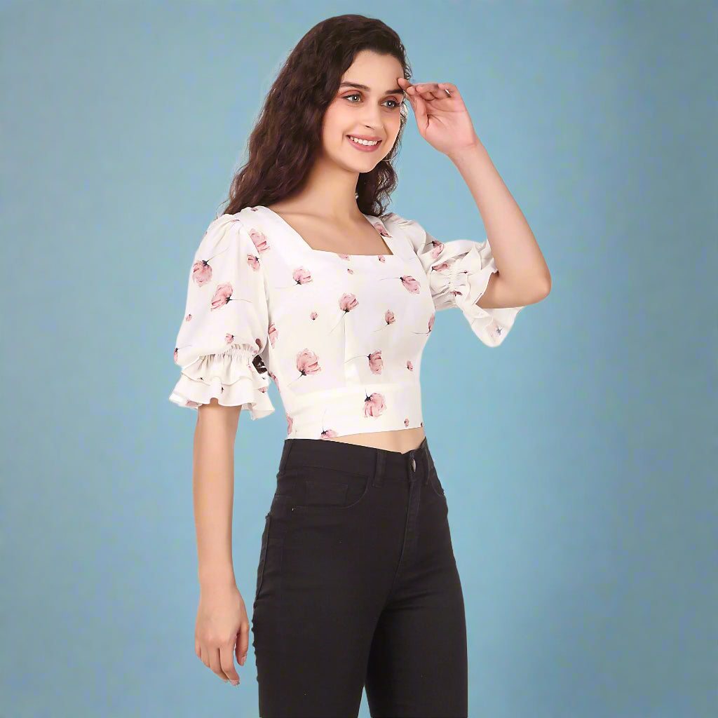 puff sleeve top