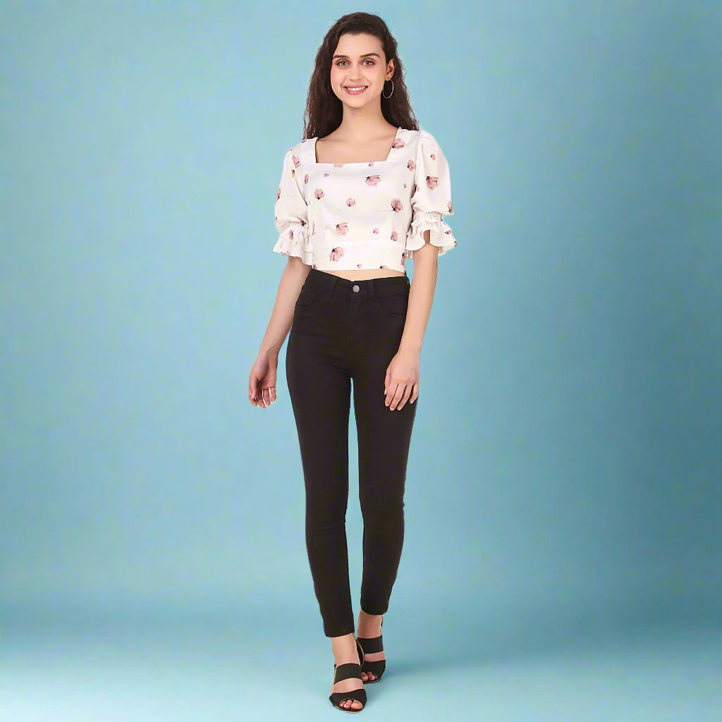 puff sleeve top
