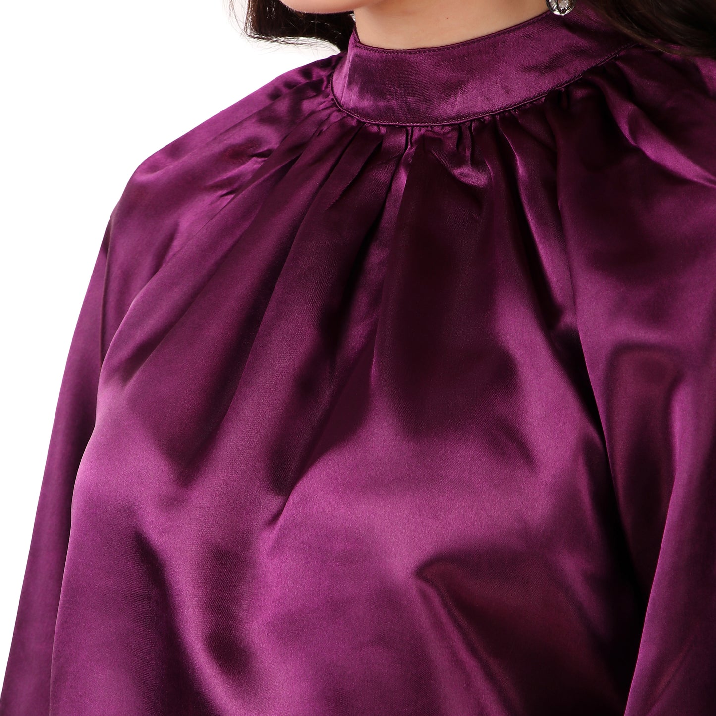 satin top for women