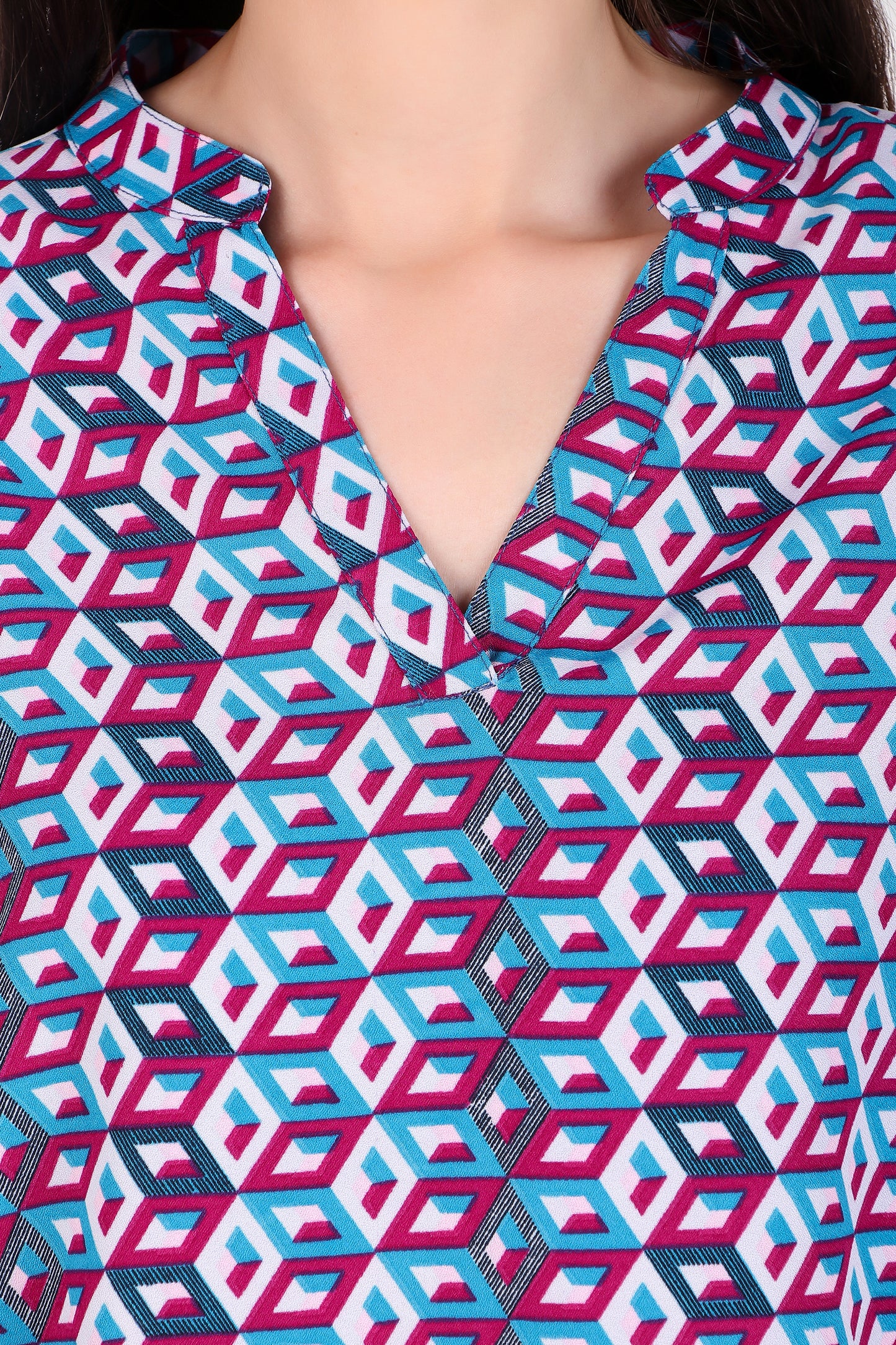 v neck top