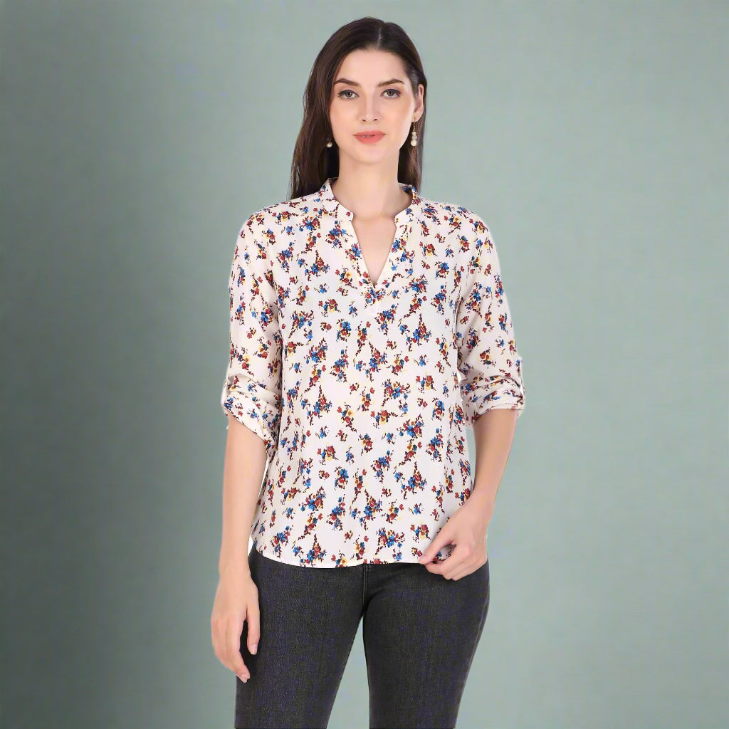 women half sleeve top