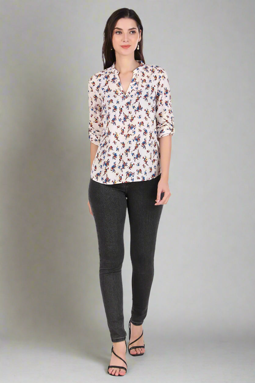 women half sleeve top