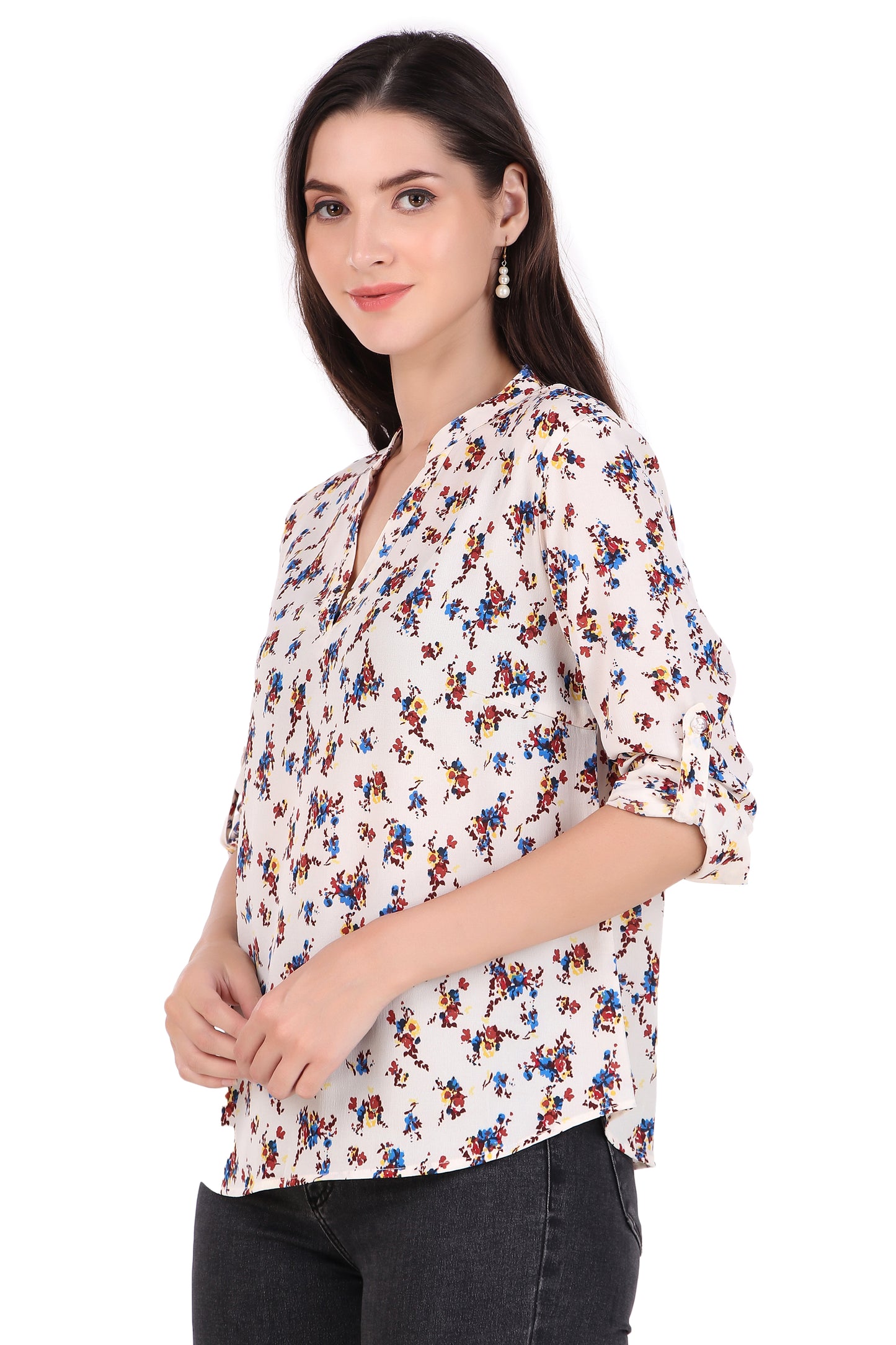 women half sleeve top