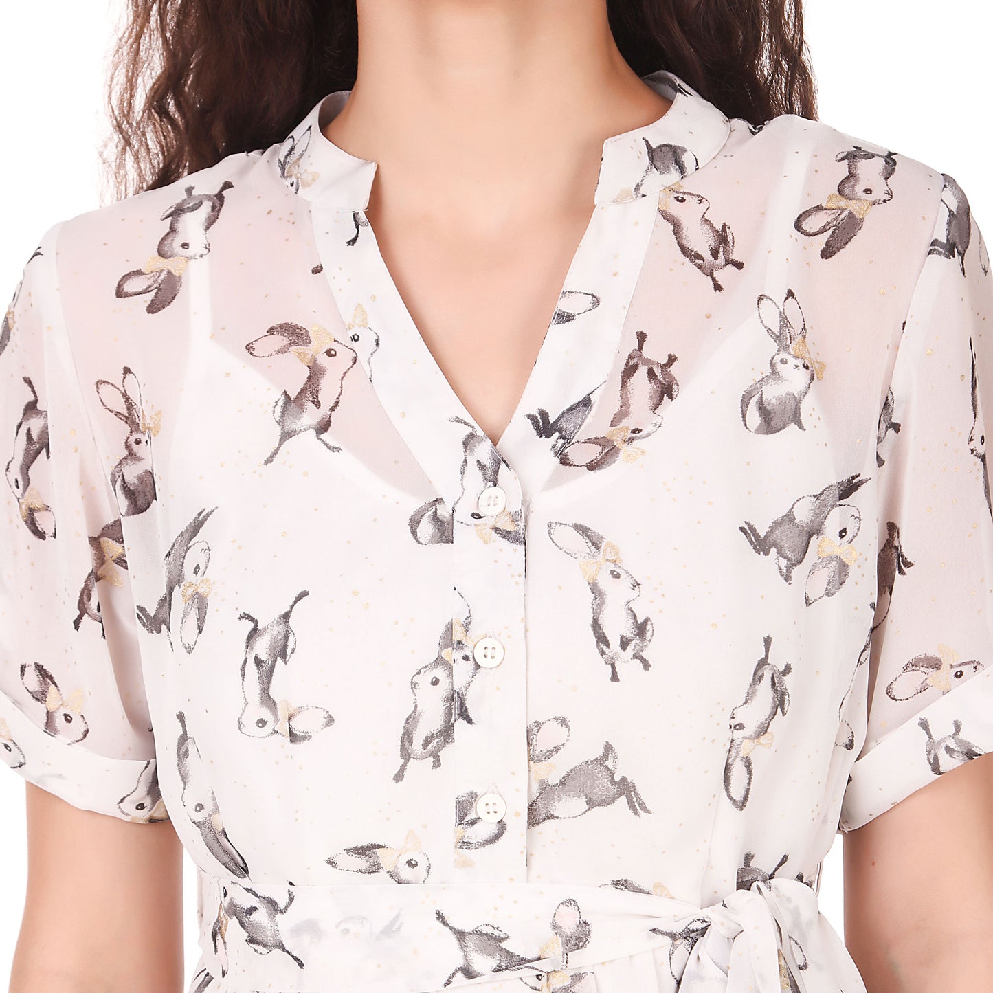 BoheeWohee Casual Above Knee Women's Dress -White