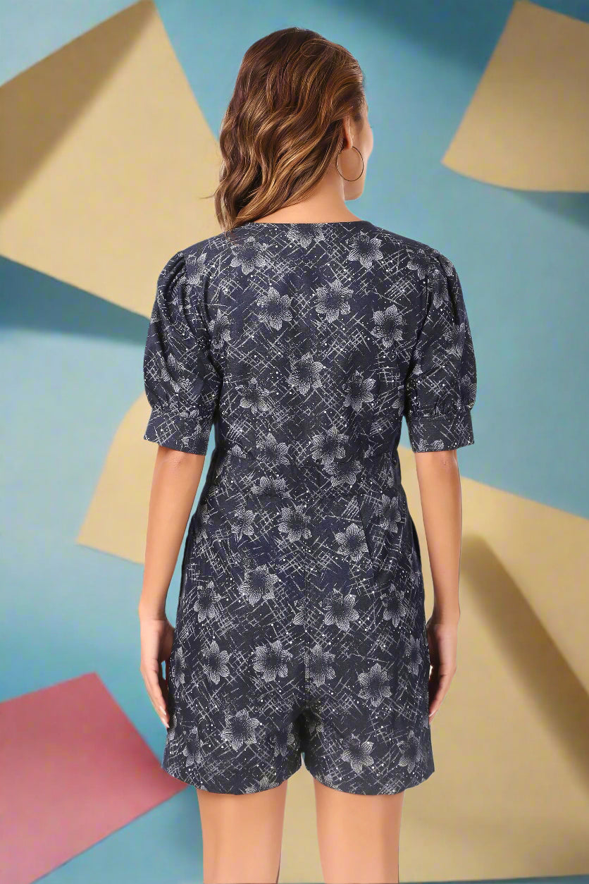 Black Short Jumpsuits