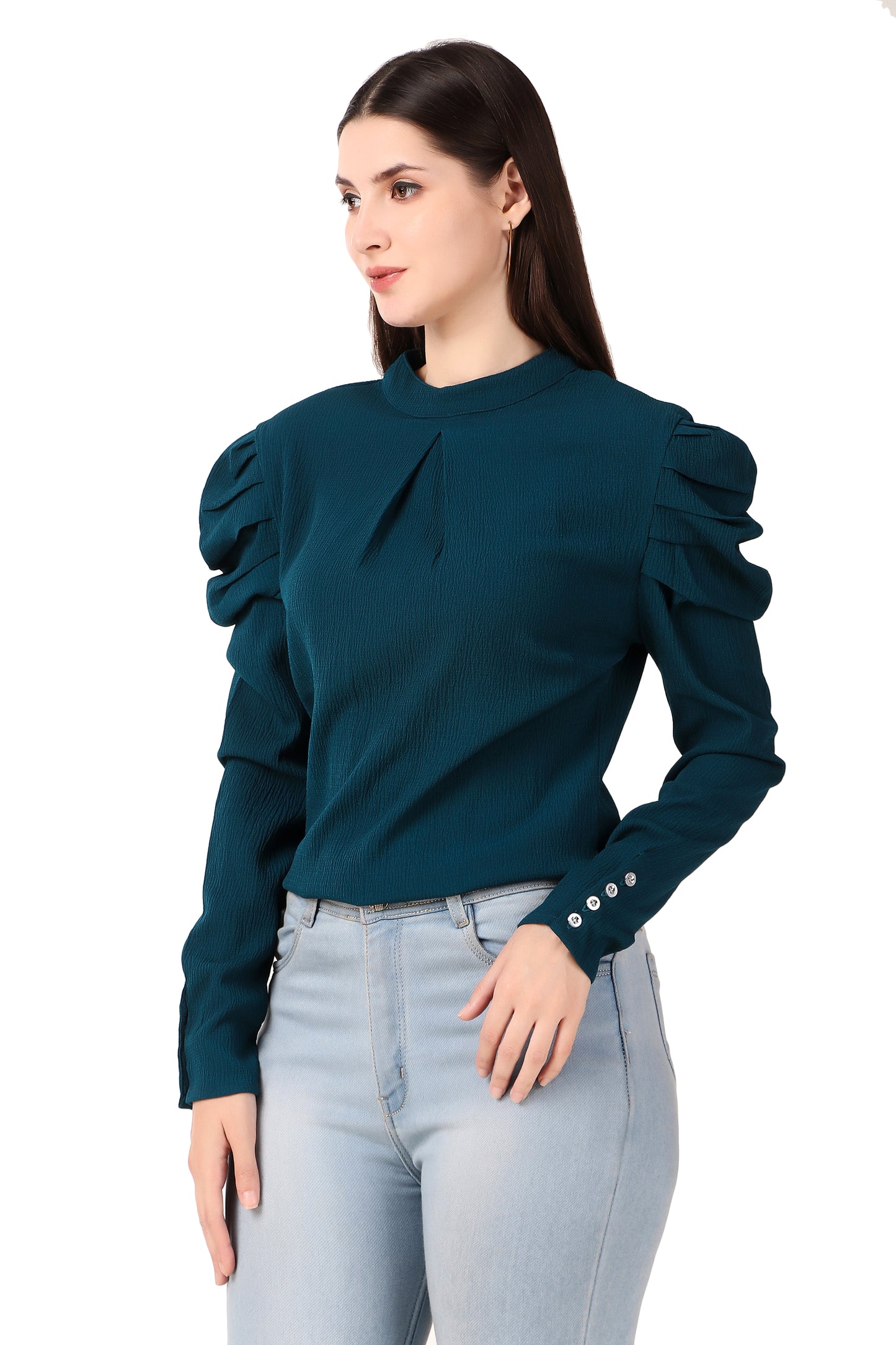 BoheeWohee Casual Textured Top- Eden