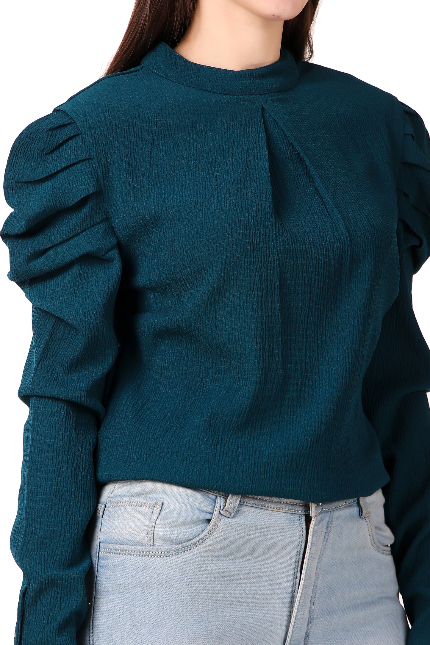 BoheeWohee Casual Textured Top- Eden