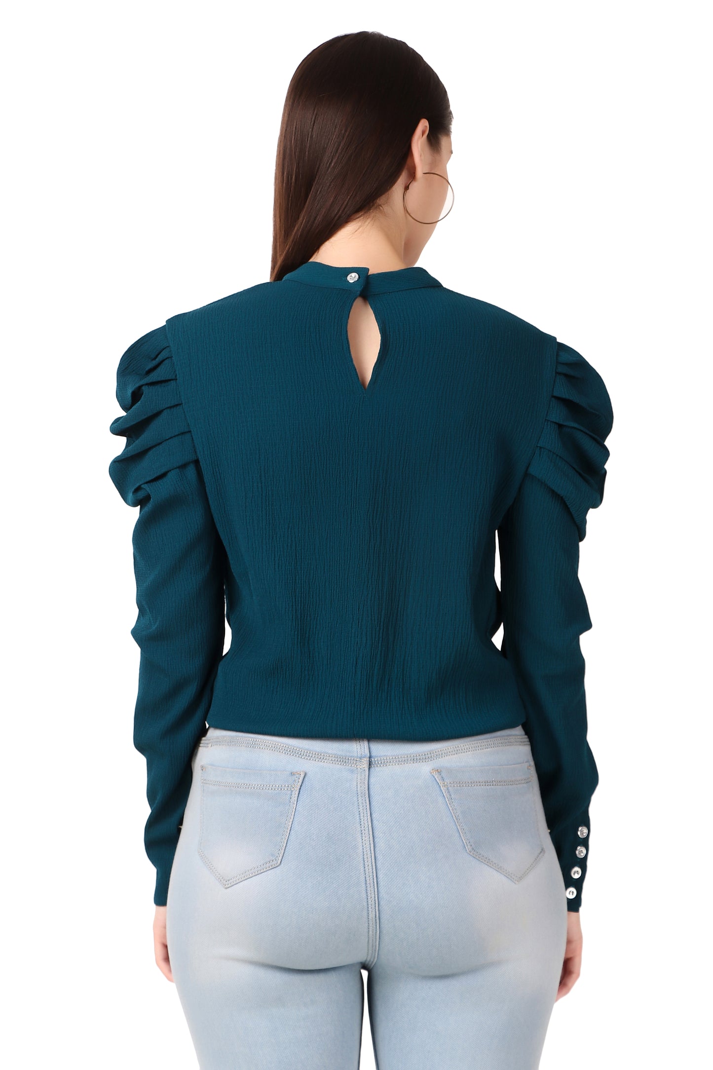 BoheeWohee Casual Textured Top- Eden