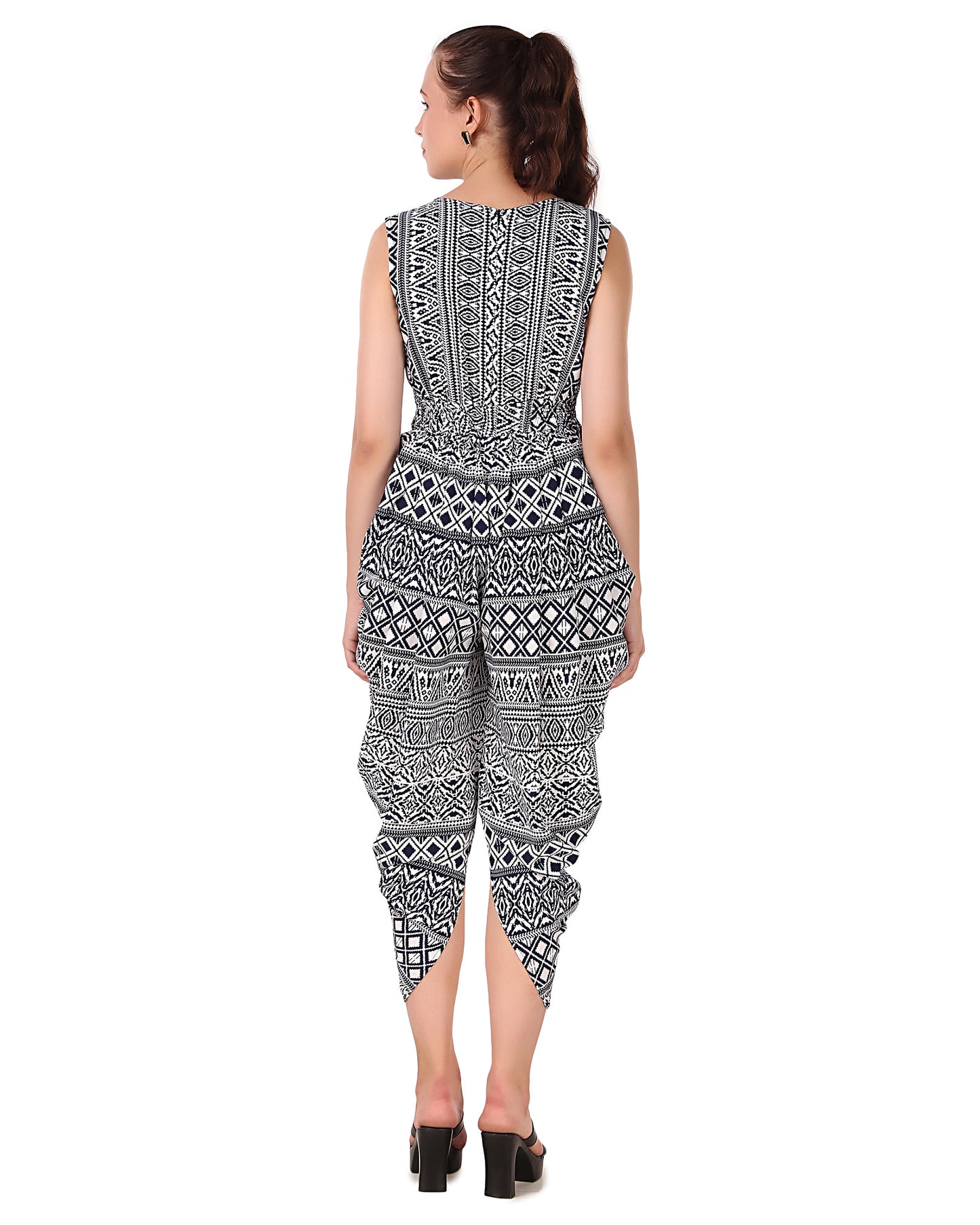 BoheeWohee Women's Maxi Jumpsuit - Dhoti Style- Gameplay