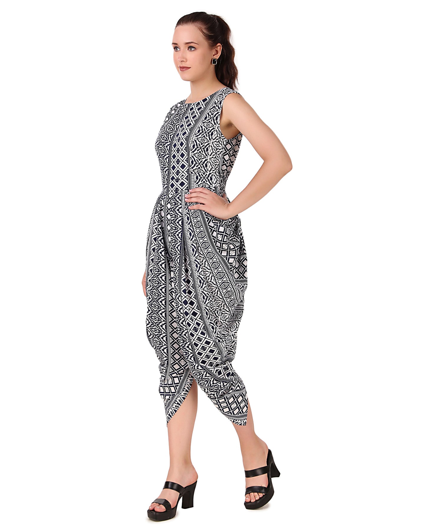 BoheeWohee Women's Maxi Jumpsuit - Dhoti Style- Gameplay