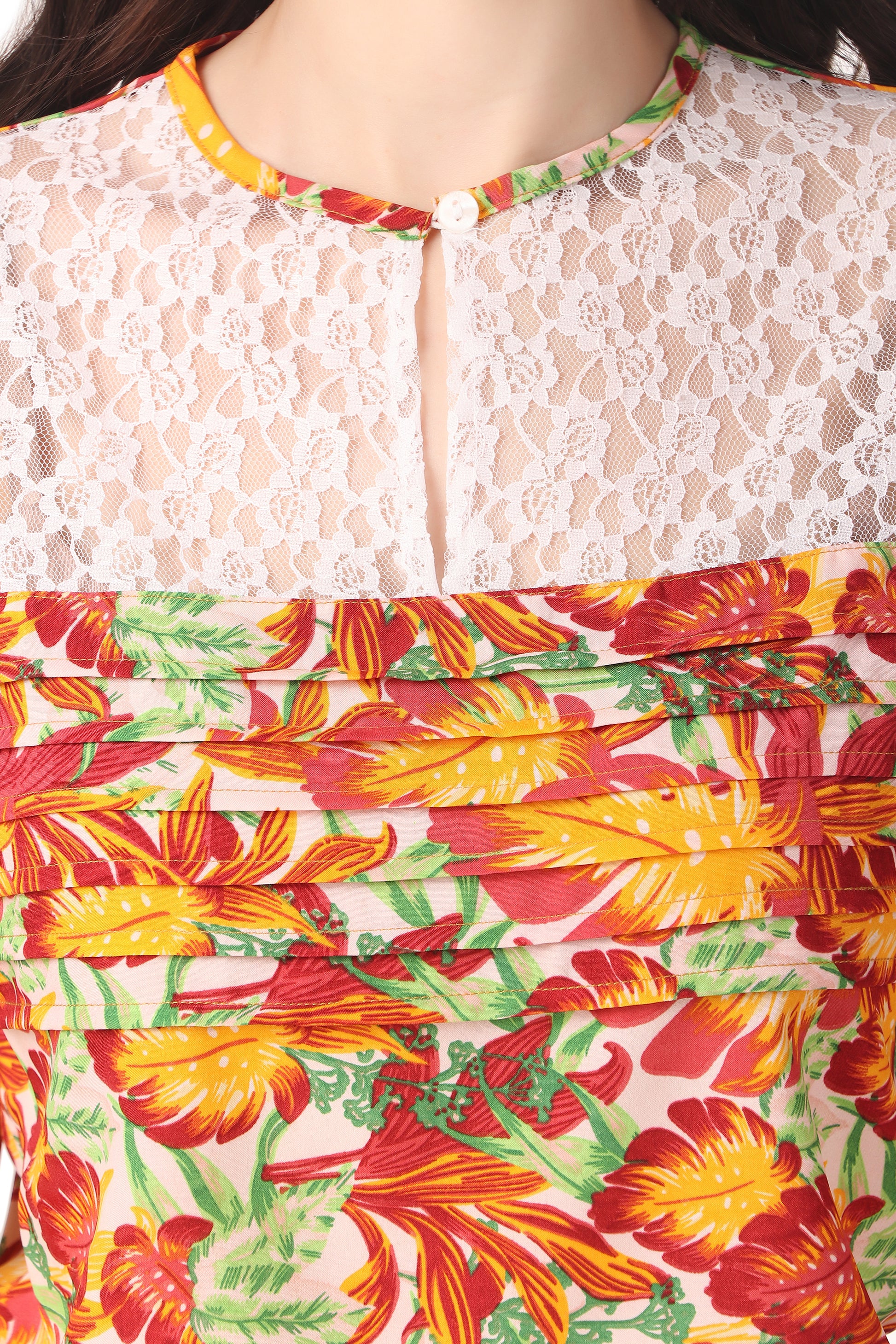 Casual Top tangerine