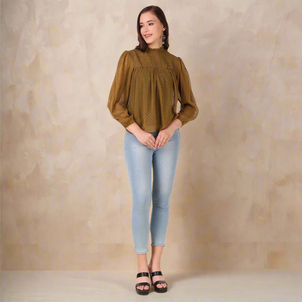 Georgette Top lifestyle