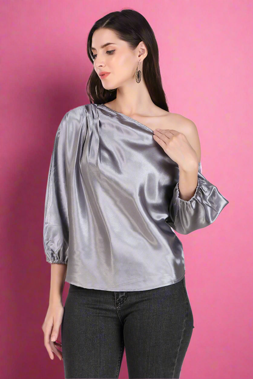 Grey Top for Women