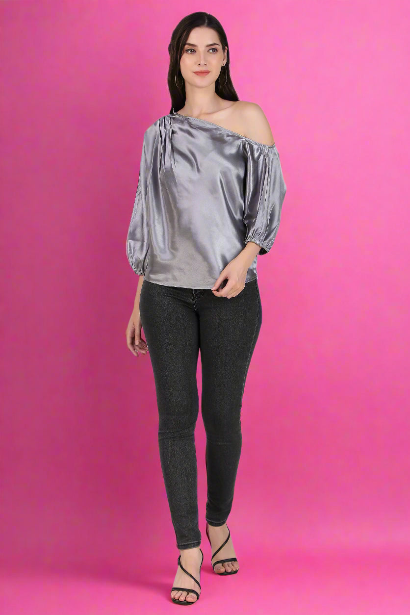 Grey Top for Women