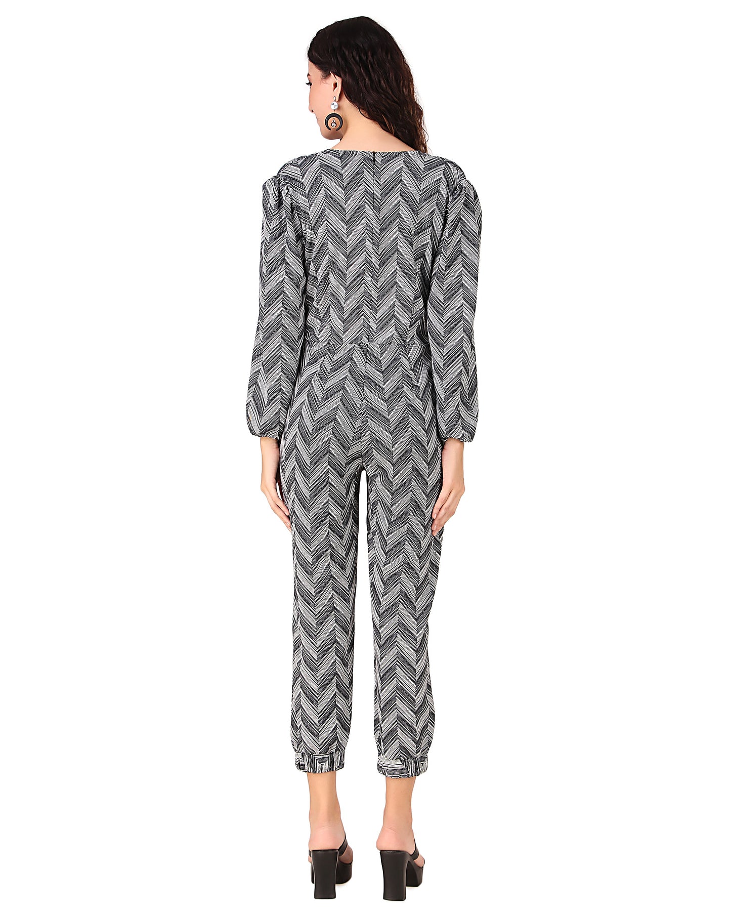 BoheeWohee Women's Casual Stretchable Jumpsuit with Back Zipper & Side Pockets