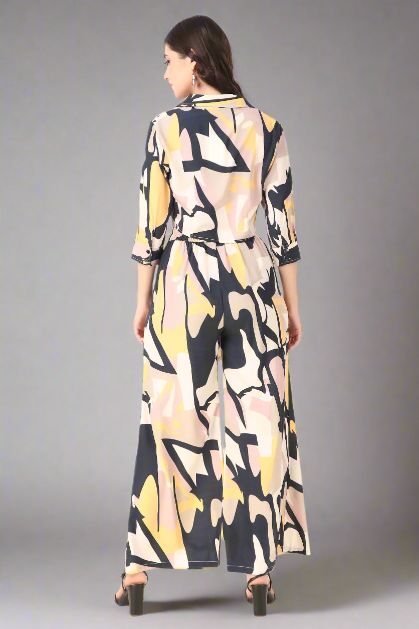 BoheeWohee Women's Co-ord Set - Effortless Style in Soft Elegance-  Brulee