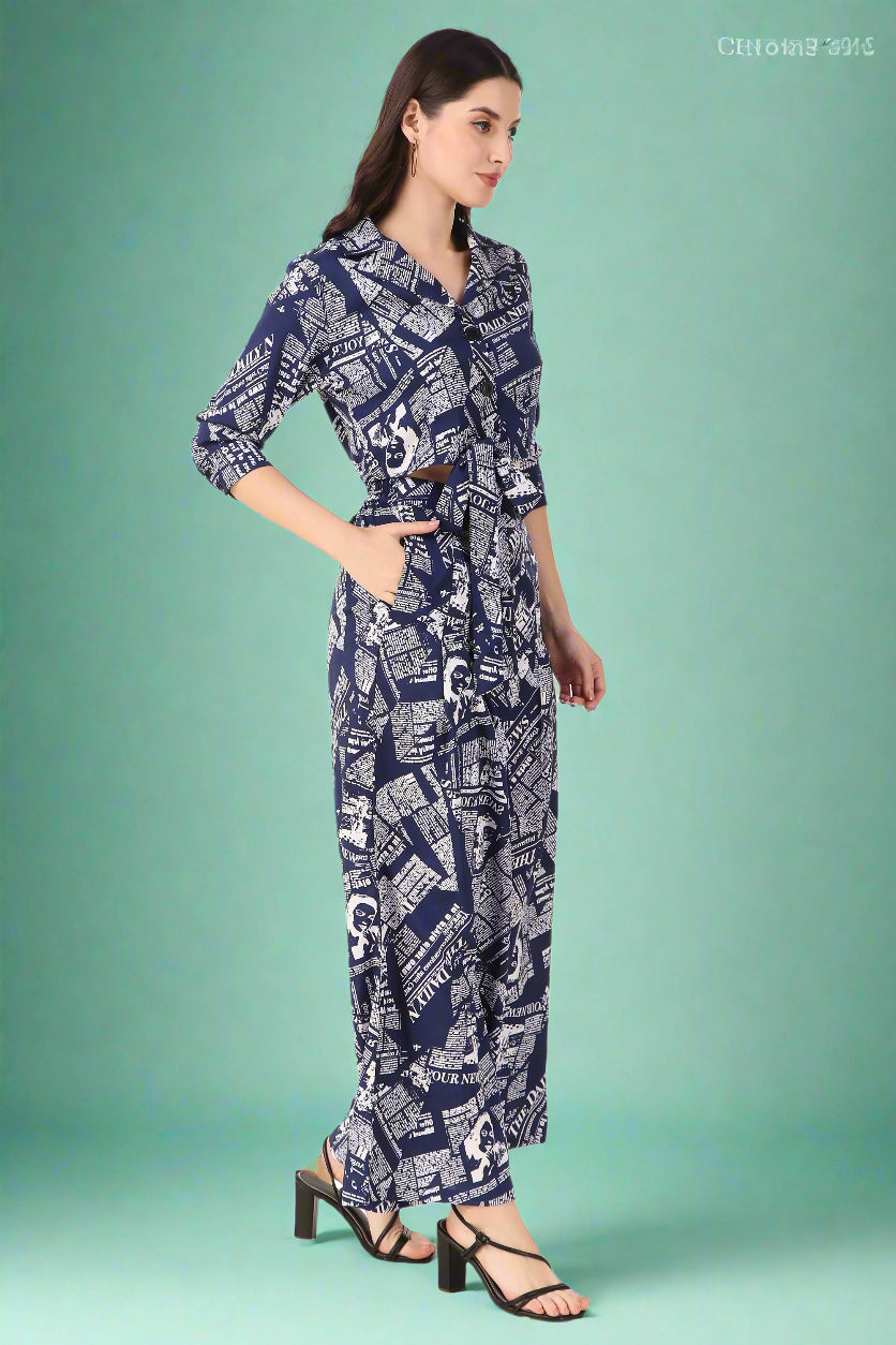 BoheeWohee Women's Co-ord Set - Effortless Style in Soft Elegance-  Koamaru