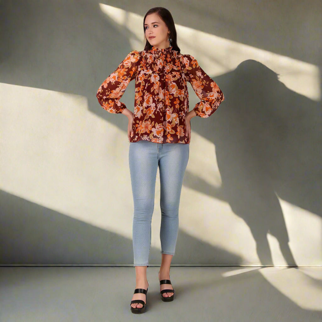 Trendy Georgette Tops lifestyle