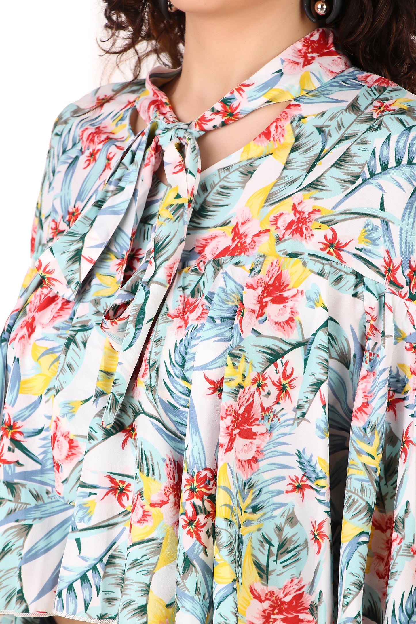 cape top for women floral
