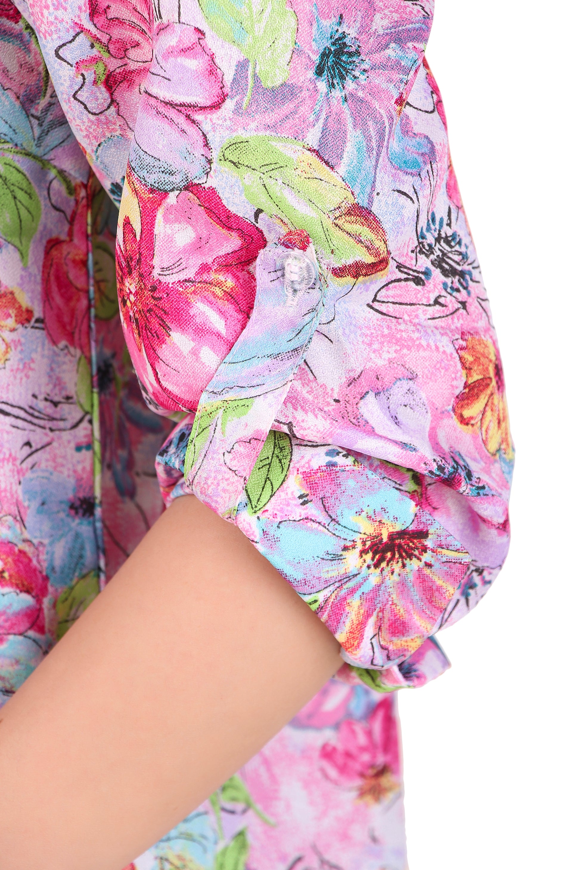 floral printed women top
