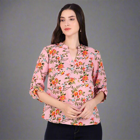 floral tops for women
