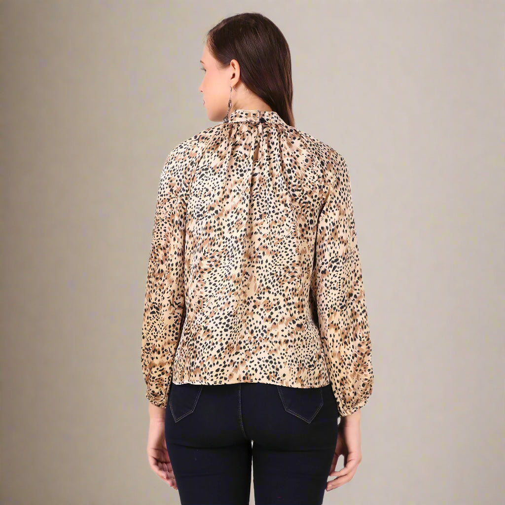 full sleeve top for girls-back