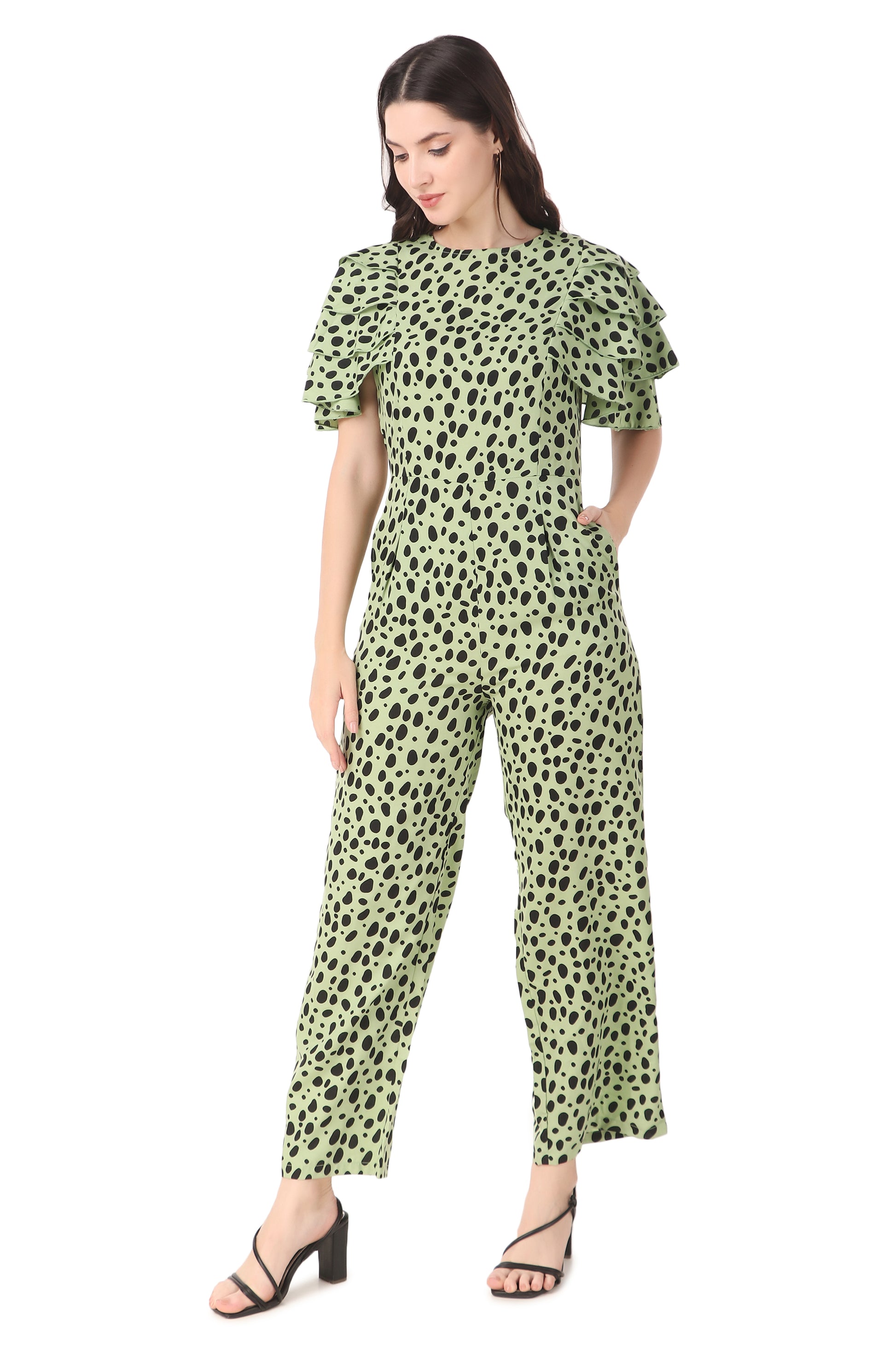 jumpsuit for women green
