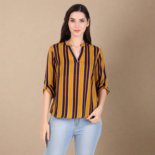 ladies v neck tops
