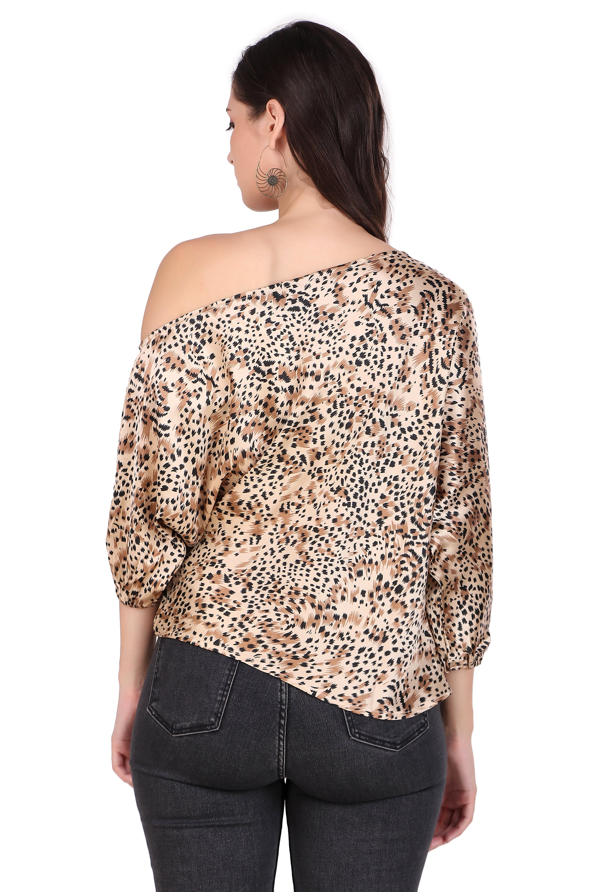 leopard print top
