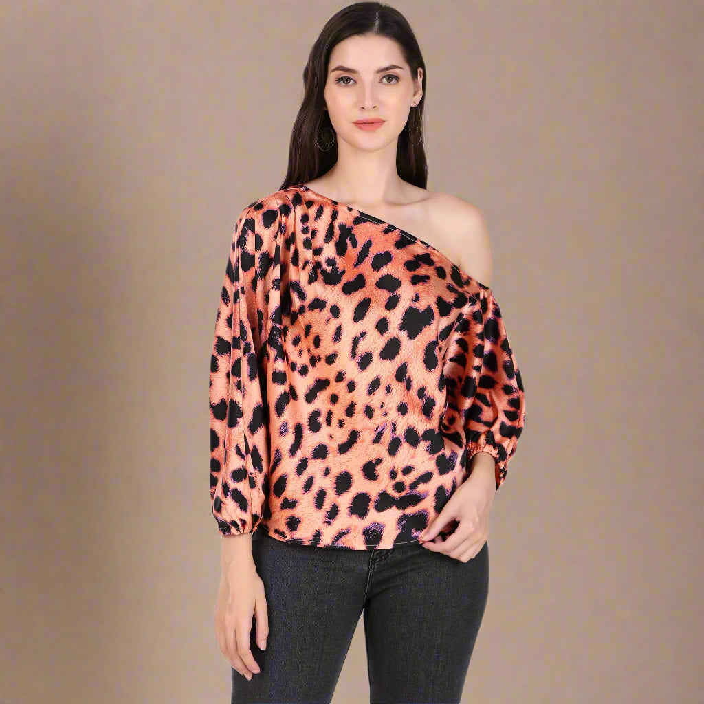 one shoulder top for women