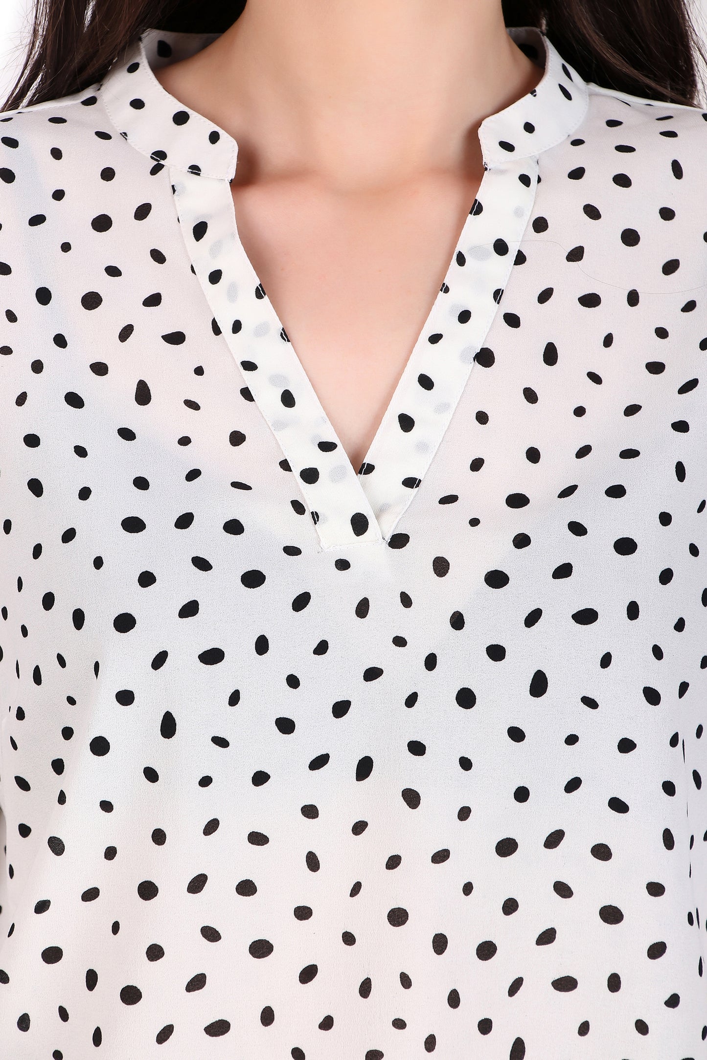 polka dot tops for ladies
