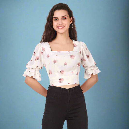 puff sleeve top
