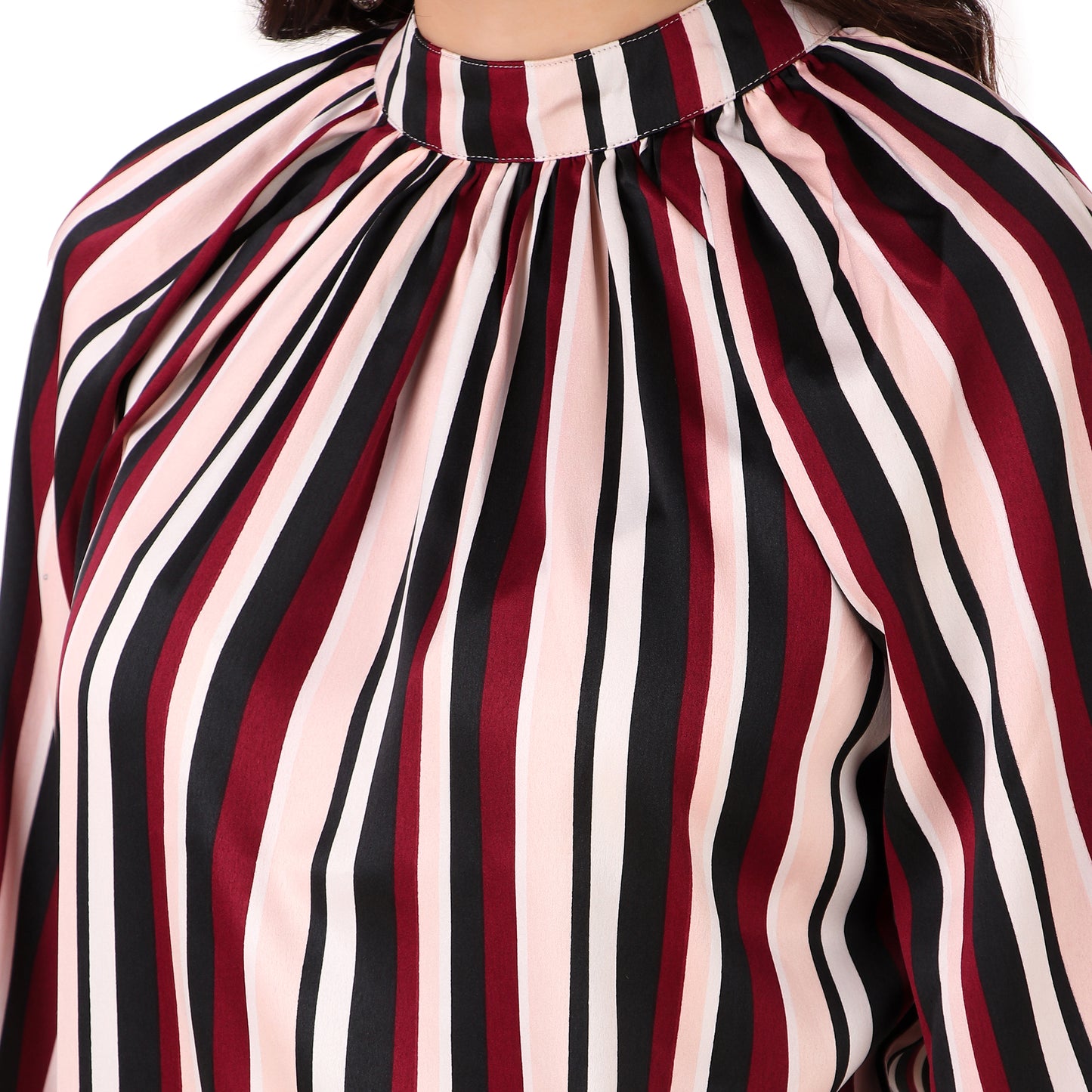 satin top for girls swatch