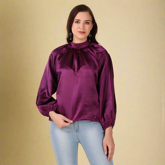 satin top for women

