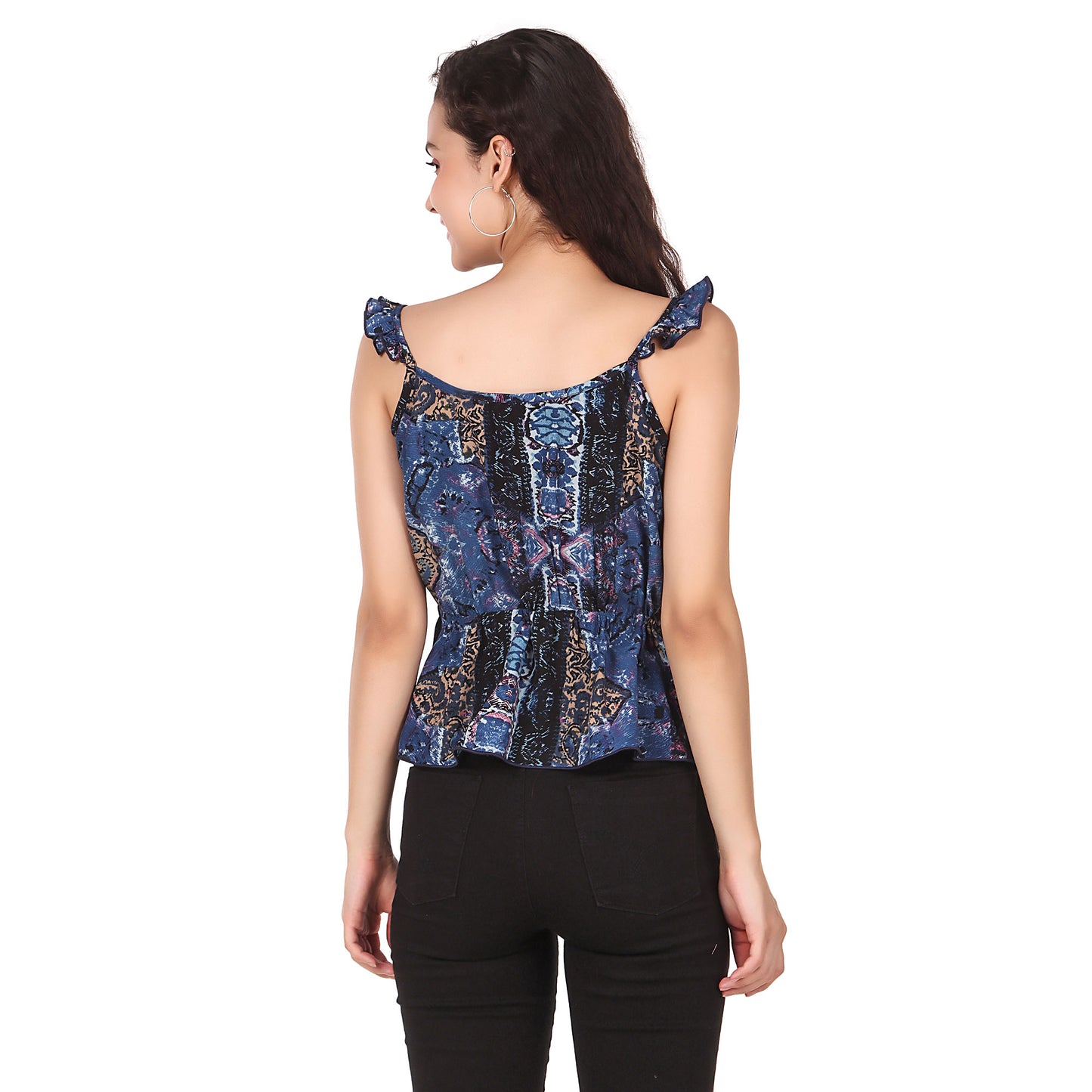 spaghetti strap crop top
