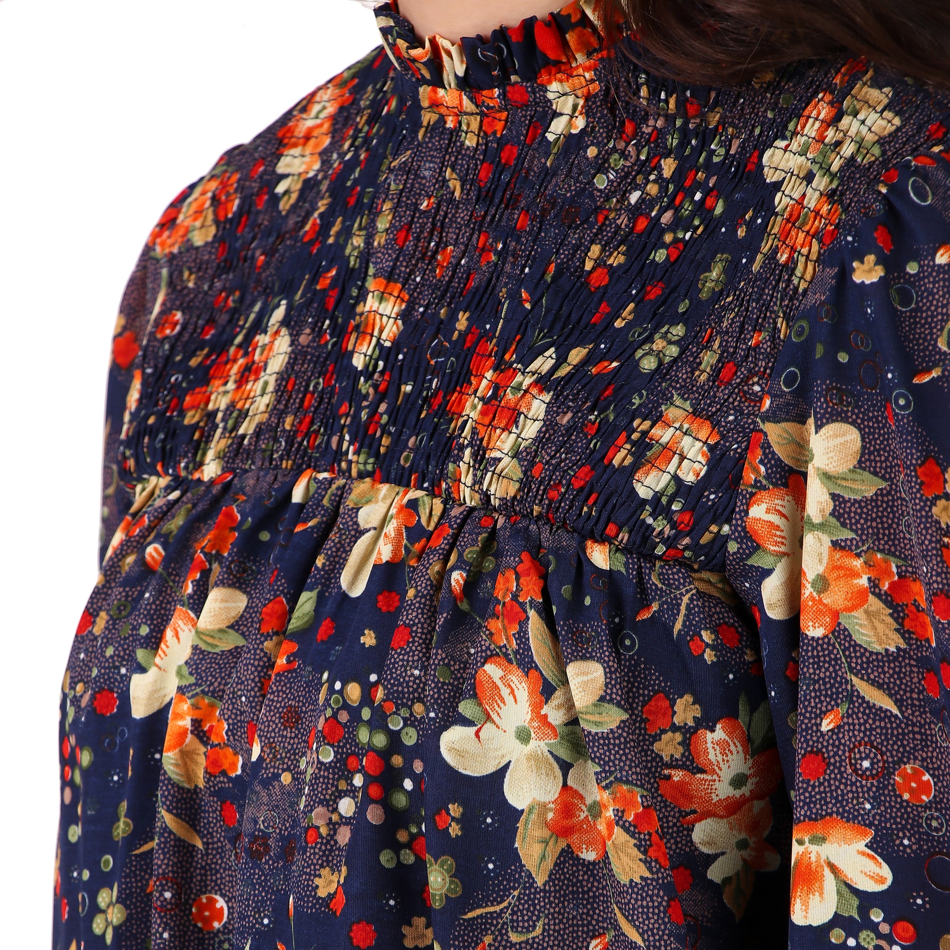 stylish tops georgette swatch